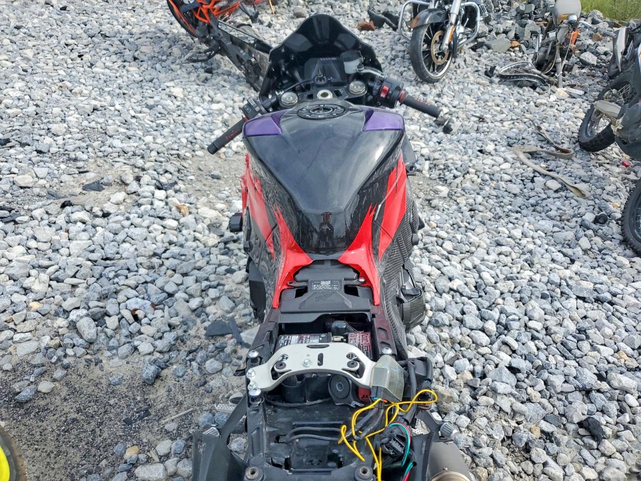 2021 Honda CBR1000 VIN JH2SC7718MK400493 COPART salvage auction — Rollover, GA - CERT OF TITLE-SALVAGE, sold $4,650 on 2026-07-09 (photo 6)