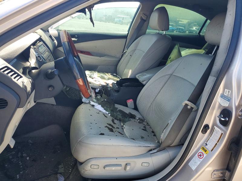 2007 Lexus Es 350 VIN JTHBJ46G572011462 COPART salvage auction — ENGINE BURN, Nv - Salvage Title, sold $450 on 2026-07-02 (photo 7)