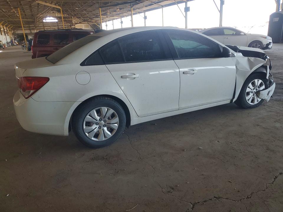 2016 Chevrolet Cruze VIN 1G1PC5SH9G7177677 COPART salvage auction — FRONT END, Az - Cert Of Title - Salvage, sold $150 on 2026-07-02 (photo 3)