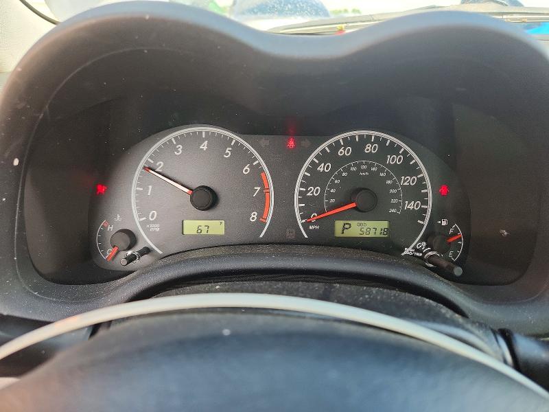 2012 Toyota Corolla VIN 5YFBU4EE5CP063758 COPART salvage auction — FRONT END, Salvage Title, sold $250 on 2026-07-21 (photo 9)