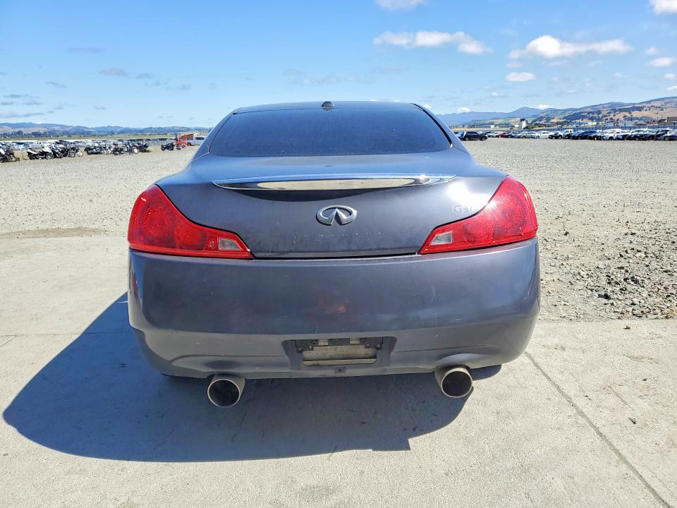 2011 Infiniti G37 VIN JN1CV6EK3BM211770 COPART salvage auction — FRONT END, CA - SALVAGE CERTIFICATE, sold $850 on 2026-07-13 (photo 6)