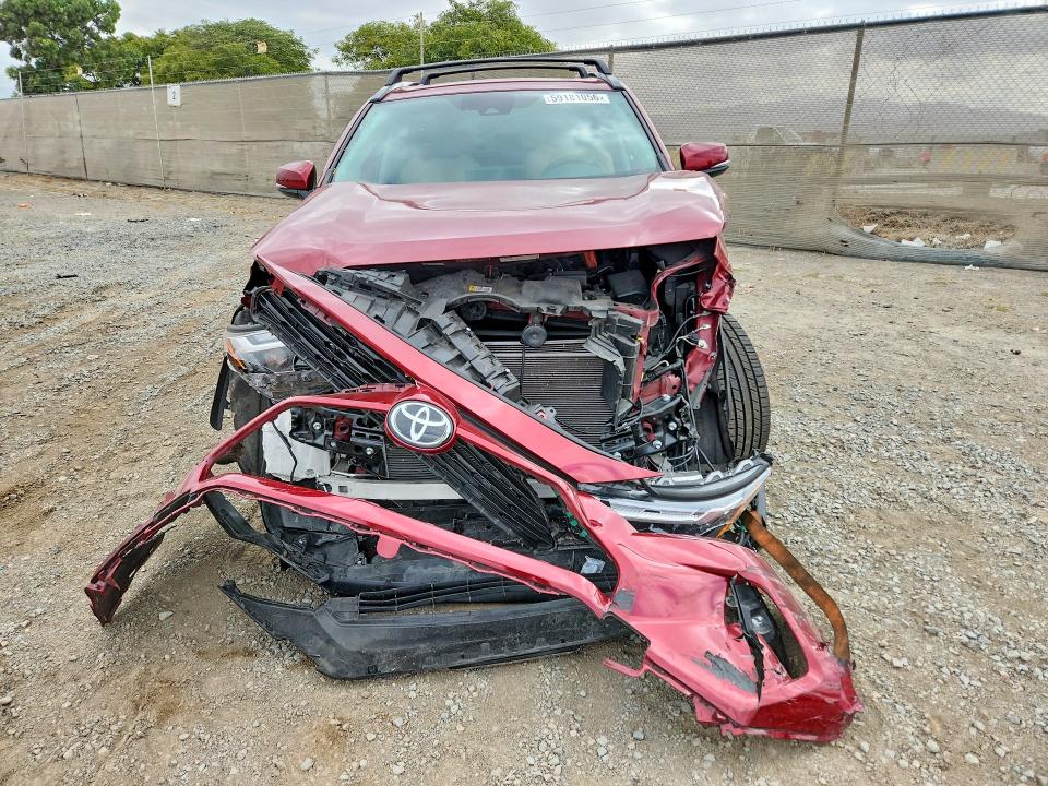 2025 Toyota Rav 4 VIN JTMB6RFV9SD168391 COPART salvage auction — FRONT END, Ca - Salvage Certificate, sold $7,200 on 2026-07-28 (photo 5)