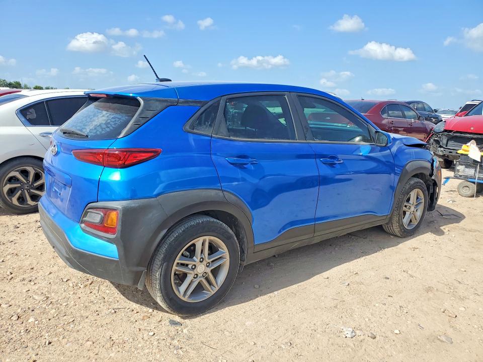 2019 Hyundai VIN KM8K12AA7KU230604 COPART salvage auction — FRONT END, Tx - Salvage Vehicle Title, sold $2,850 on 2026-07-02 (photo 3)