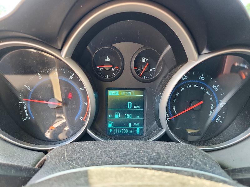 2014 Chevrolet Cruze VIN 1G1PA5SG3E7291622 COPART salvage auction — REAR END, Ma - Cert Of Title-Parts Only Salva, sold $250 on 2026-07-20 (photo 9)