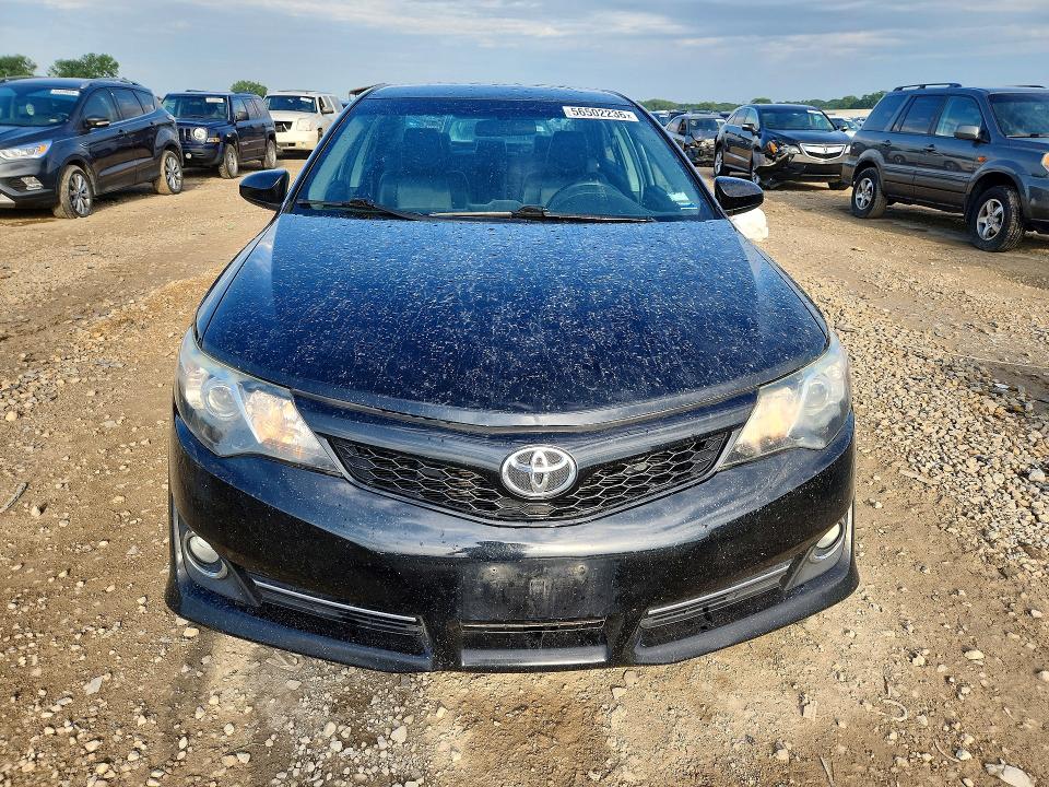 2013 Toyota Camry VIN 4T1BF1FKXDU670218 COPART salvage auction — REAR END, Ks - Cert Of Title-Salvage, sold $3,950 on 2026-07-09 (photo 5)