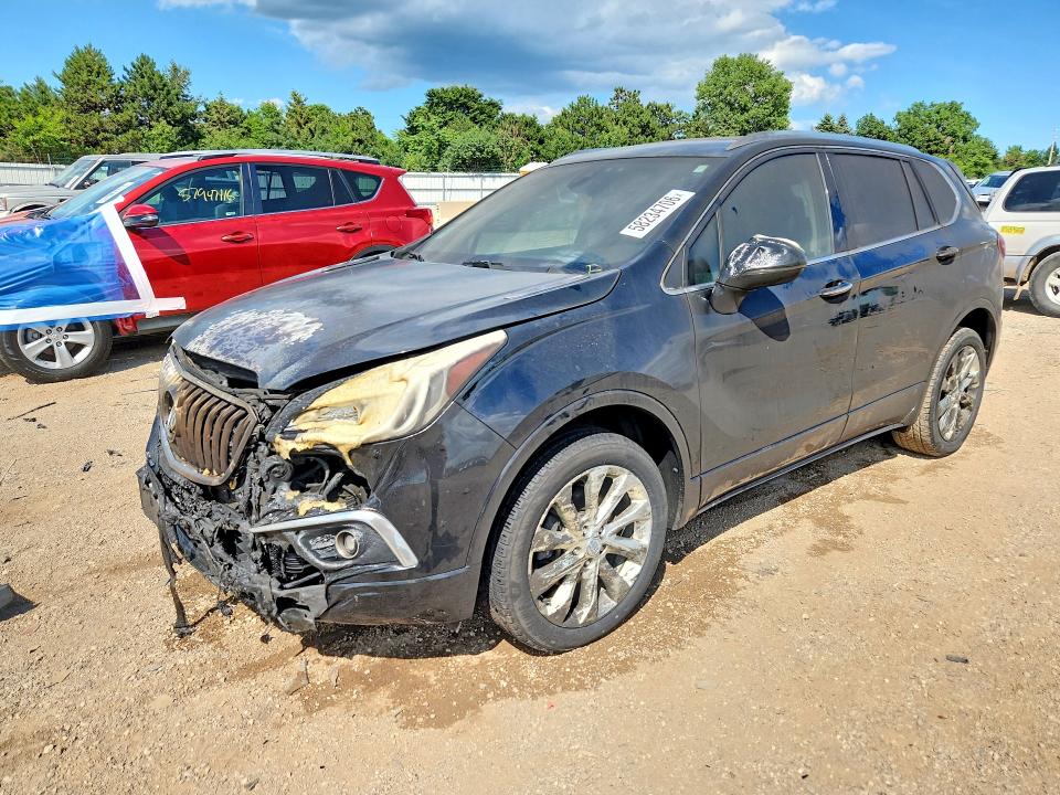 2018 Buick Envision VIN LRBFX3SX9JD001593 COPART salvage auction — BURN, IL - SALVAGE CERTIFICATE, sold $2,500 on 2026-07-28 (photo 1)