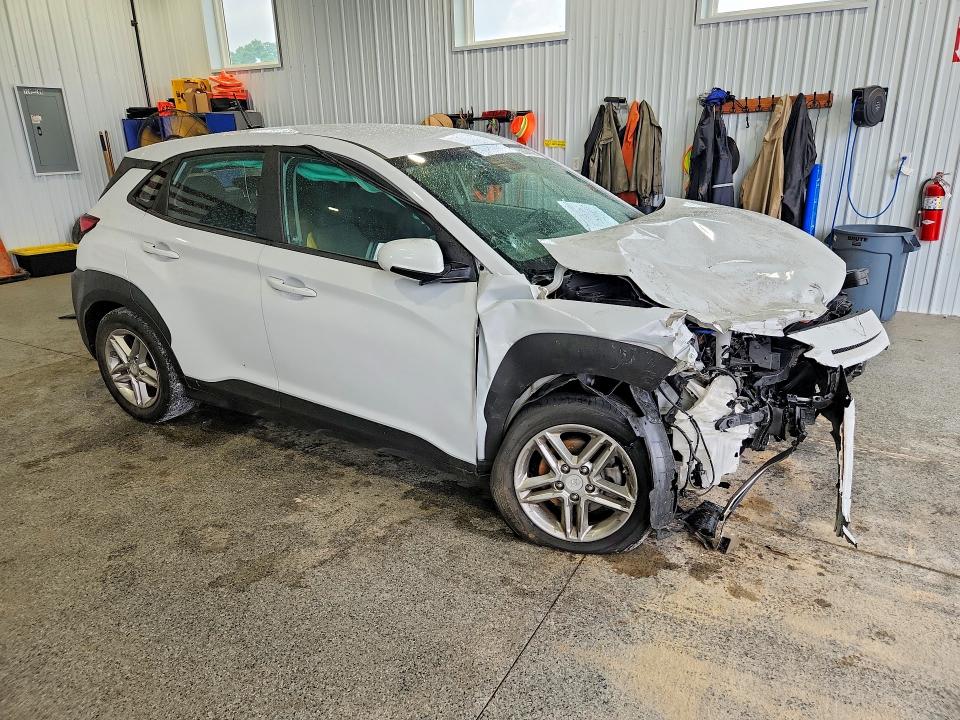 2020 Hyundai Kona VIN KM8K12AA7LU573026 COPART salvage auction — FRONT END, Oh - Cert Of Title-Salvage, sold $1,050 on 2026-07-31 (photo 3)