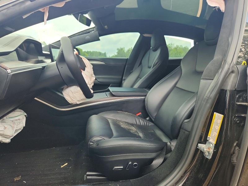 2022 Tesla Model s VIN 5YJSA1E51NF471177 COPART salvage auction — FRONT END, On - Permit No Brand - Unfit, sold $9,900 on 2026-07-30 (photo 7)