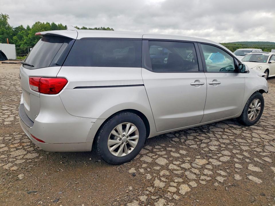 2017 Kia SEDONA VIN KNDMB5C10H6306864 COPART salvage auction — FRONT END, Va - Cert Of Title - Salvage, sold $1,150 on 2026-07-06 (photo 3)