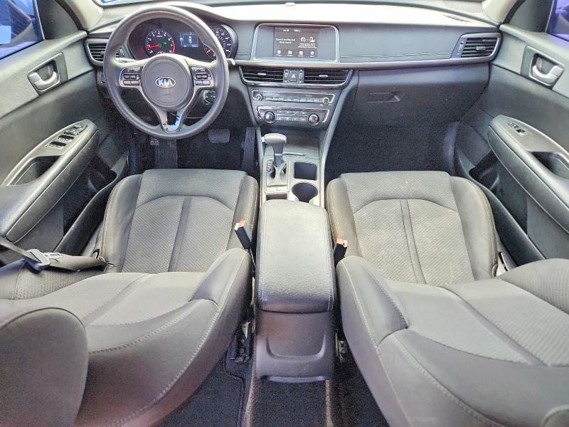 2018 Kia Optima VIN 5XXGT4L30JG269490 COPART salvage auction — REAR END, Tx - Certificate Of Title (P), sold $2,650 on 2026-07-10 (photo 8)