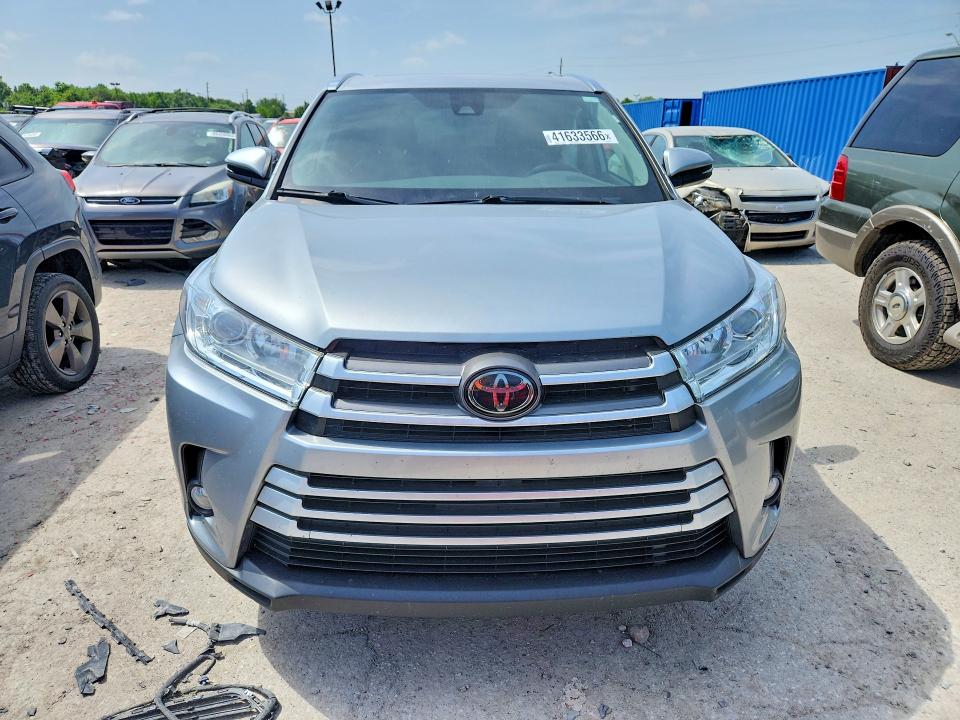 2019 Toyota Highlander VIN 5TDJZRFH9KS588346 COPART salvage auction — SIDE, In - Cert Of Title-Salvage Title, sold $3,050 on 2026-07-24 (photo 5)