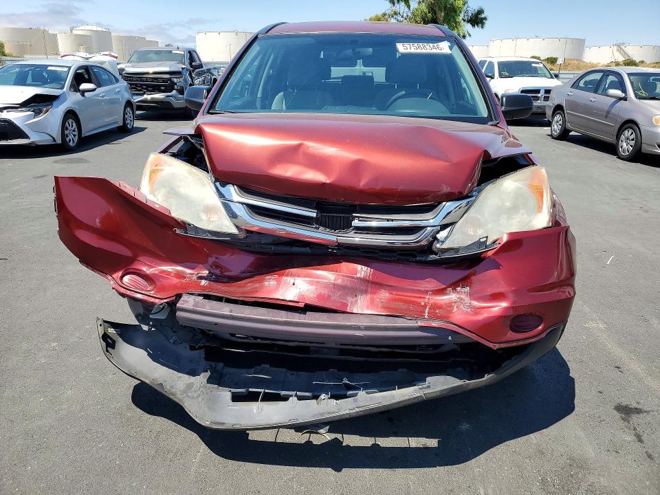 2011 Honda Cr-v VIN JHLRE4H49BC011977 COPART salvage auction — FRONT END, Ca - Salvage Certificate, sold $1,950 on 2026-07-22 (photo 5)