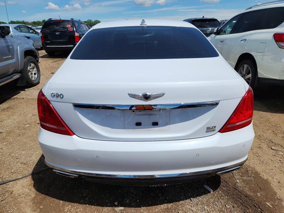 2019 Genesis VIN KMHG54JH9KU052570 COPART salvage auction — WATER/FLOOD, Il - Salvage Cert-Flood, sold $4,400 on 2026-07-28 (photo 6)