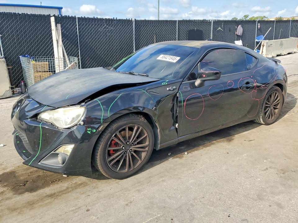 2015 Scion Fr-s VIN JF1ZNAA13F9700059 COPART salvage auction — FRONT END, Fl - Cert Of Title Slvg Rebuildable, sold $925 on 2026-07-02 (photo 1)