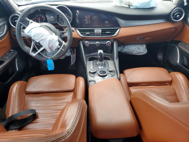 2019 Alfa romeo Giulia VIN ZARFAMBN9K7607201 COPART salvage auction — FRONT END, FL - CERTIFICATE OF TITLE, sold $2,100 on 2026-07-17 (photo 8)