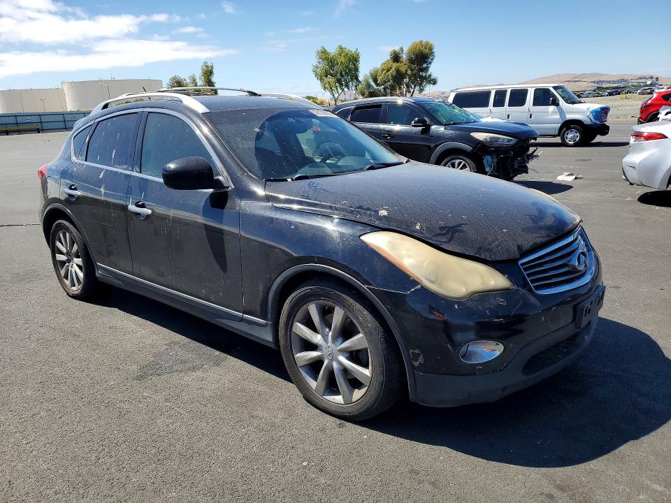 2010 Infiniti Ex35 VIN JN1AJ0HP9AM702088 COPART salvage auction — SIDE, Ca - Salvage Certificate, sold $425 on 2026-07-06 (photo 4)