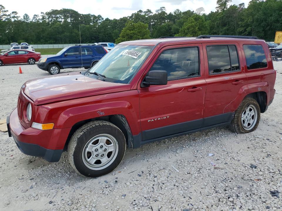 2017 Jeep VIN 1C4NJPBB0HD171233 COPART salvage auction — SIDE, Tx - Certificate Of Title, sold $925 on 2026-07-03 (photo 1)