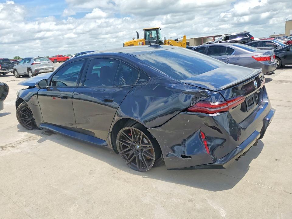 2026 BMW M5 VIN WBS83FK02TCW63513 COPART salvage auction — FRONT END, TX - SALVAGE VEHICLE TITLE, sold $56,500 on 2026-07-09 (photo 2)
