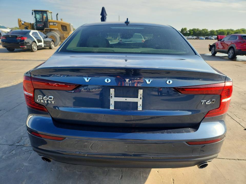 2020 Volvo S60 VIN 7JRA22TK1LG072801 COPART salvage auction — FRONT END, Tx - Salvage Vehicle Title, sold $2,050 on 2026-07-30 (photo 6)