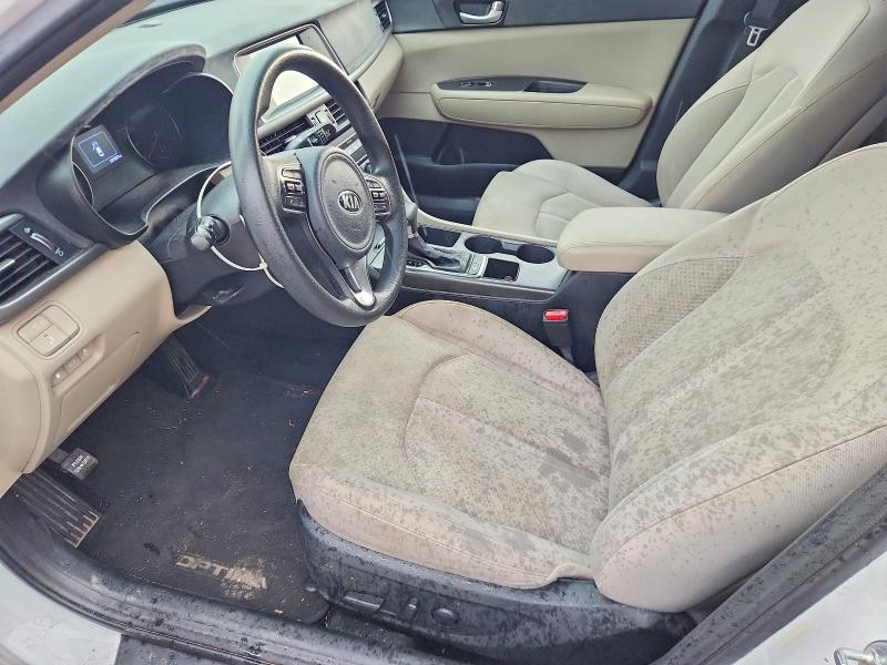 2018 Kia Optima VIN 5XXGT4L3XJG259310 COPART salvage auction — NORMAL WEAR, NC - CERT OF TITLE W/SALVAGE HISTOR, sold $925 on 2026-07-21 (photo 7)