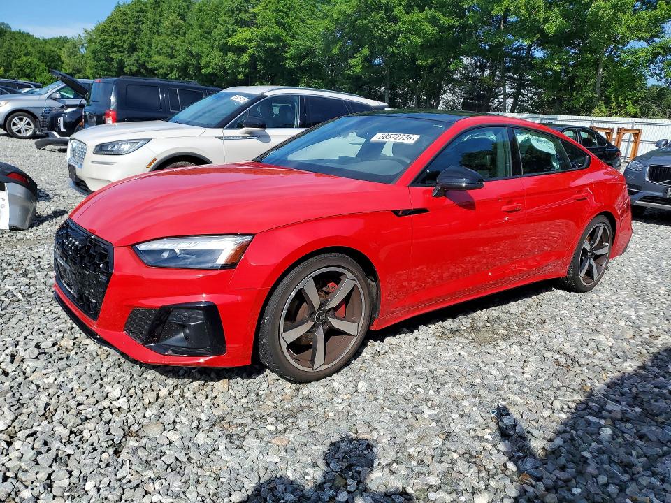 2024 Audi A5 VIN WAUFACF50RA044290 COPART salvage auction — SIDE, Ma - Cert Of Title-Salvage, sold $13,200 on 2026-07-23 (photo 1)