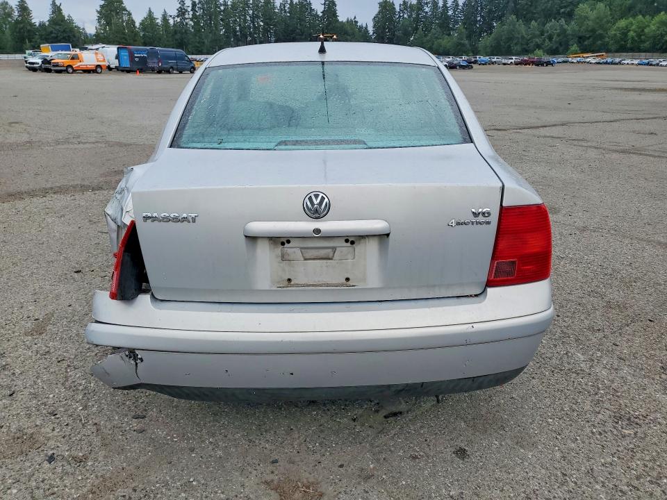 2000 Volkswagen Passat VIN WVWUH23B1YE395338 COPART salvage auction — FRONT END, WA - BILL OF SALE, sold $250 on 2026-07-20 (photo 6)