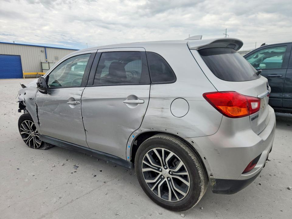 2019 Mitsubishi Outlander VIN JA4AP4AUXKU017998 COPART salvage auction — FRONT END, Tx - Salvage Vehicle Title, sold $1,050 on 2026-07-31 (photo 2)