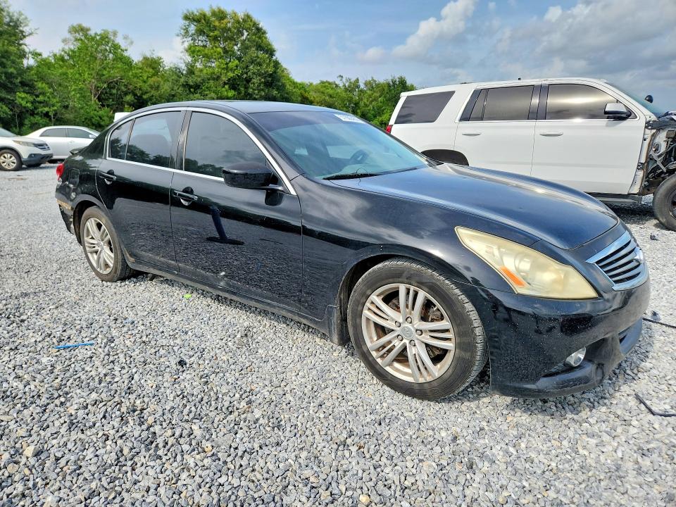 2010 Infiniti G37 VIN JN1CV6AP1AM201271 COPART salvage auction — REAR END, La - Cert Of Title-Salvage, sold $325 on 2026-07-06 (photo 4)