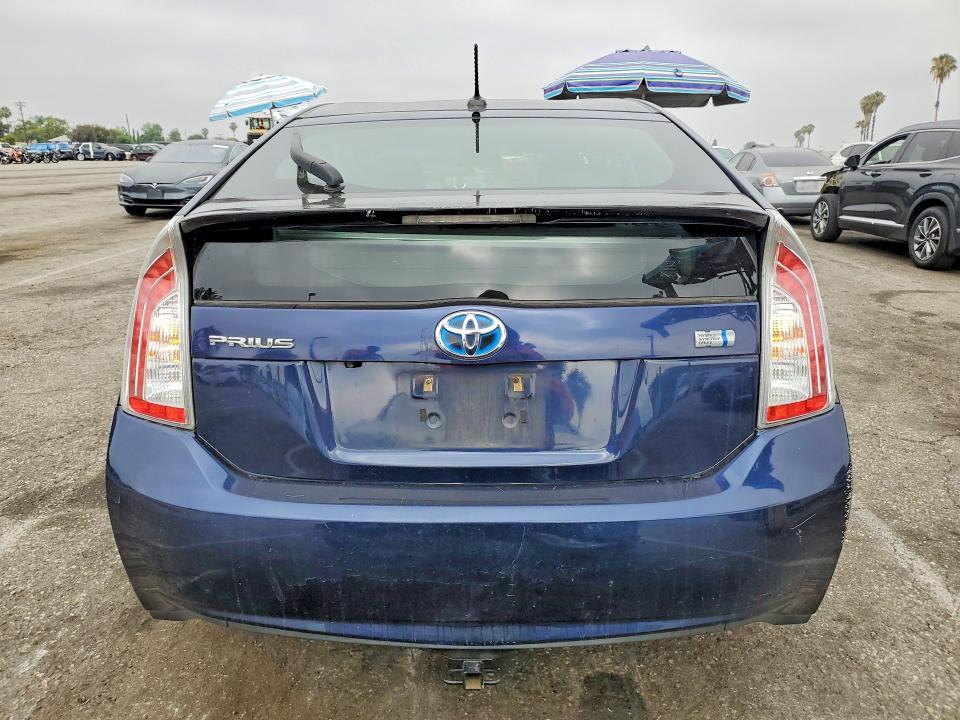 2015 Toyota Prius VIN JTDKN3DU5F0444511 COPART salvage auction — FRONT END, Ca - Salvage Certificate, sold $2,200 on 2026-07-31 (photo 6)
