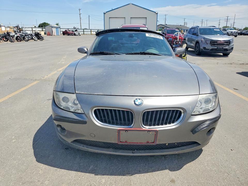 2004 BMW Z4 VIN 4USBT33574LS52965 COPART salvage auction — FRONT END, Id - Certificate Of Title, sold $1,200 on 2026-07-02 (photo 5)