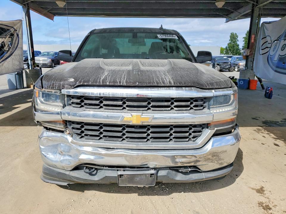 2018 Chevrolet Silverado 1500 VIN 1GCRCREH9JZ327477 COPART salvage auction — FRONT END, Hi - Certificate Of Salvage, sold $3,350 on 2026-07-02 (photo 5)