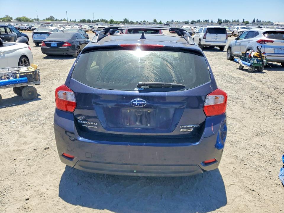 2016 Subaru Impreza VIN JF1GPAU66GH305230 COPART salvage auction — FRONT END, Ca - Salvage Certificate, sold $2,850 on 2026-07-14 (photo 6)