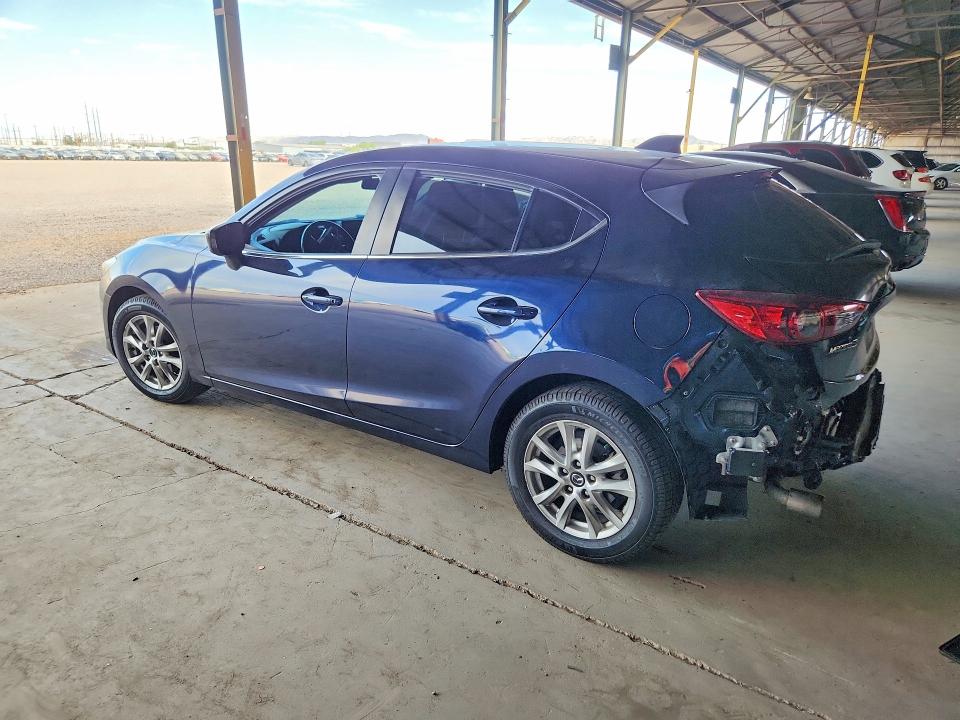 2015 Mazda 3 VIN JM1BM1M7XF1240508 COPART salvage auction — REAR END, Az - Cert Of Title - Salvage, sold $2,750 on 2026-07-27 (photo 2)