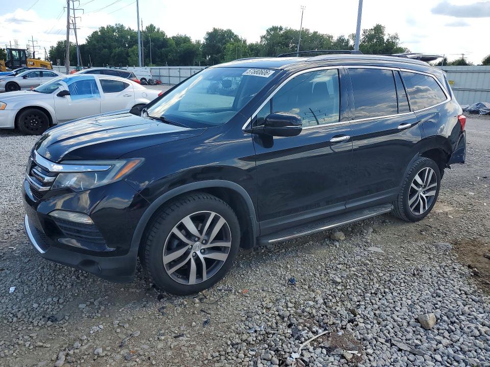 2016 Honda Pilot VIN 5FNYF6H96GB035337 COPART salvage auction — REAR END, Oh - Cert Of Title-Salvage, sold $4,600 on 2026-07-02 (photo 1)