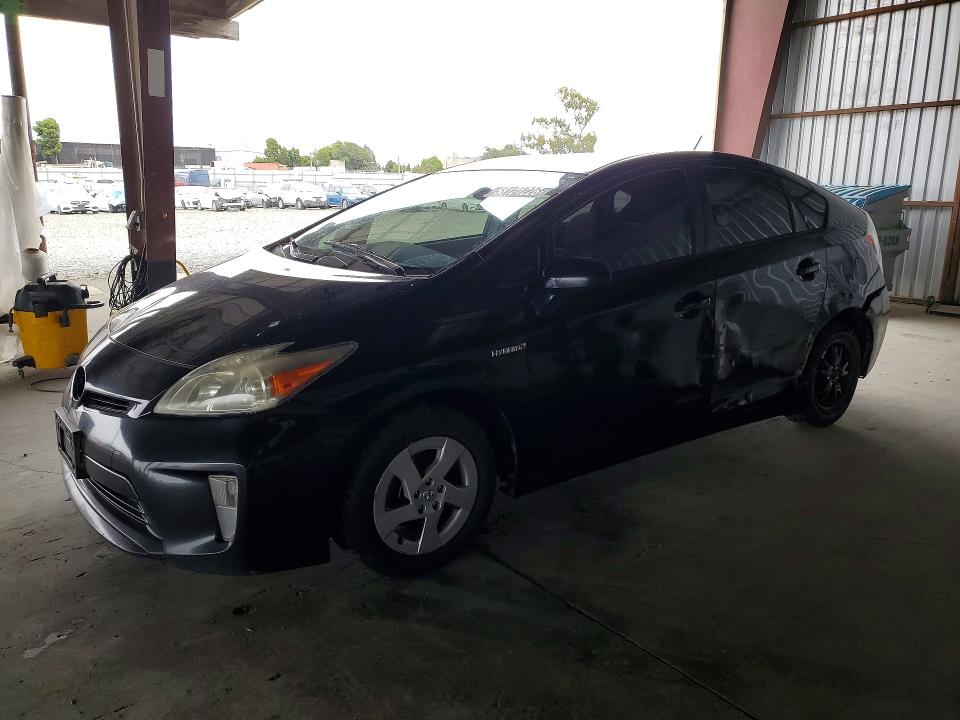 2012 Toyota Prius VIN JTDKN3DU7C1541022 COPART salvage auction — SIDE, CA - SALVAGE CERTIFICATE, sold $925 on 2026-07-16 (photo 1)