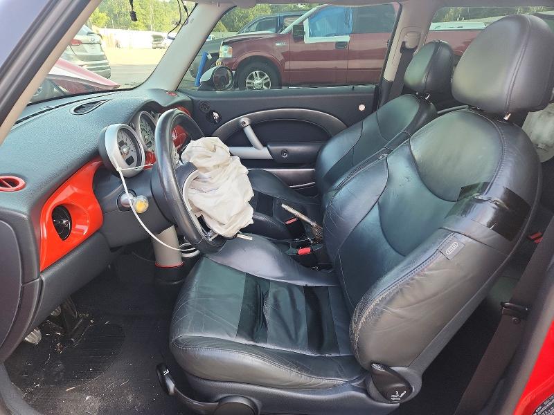 2005 Mini Cooper VIN WMWRE33505TL14140 COPART salvage auction — FRONT END, Al - Cert Of Title-Salvage Title, sold $250 on 2026-08-03 (photo 7)