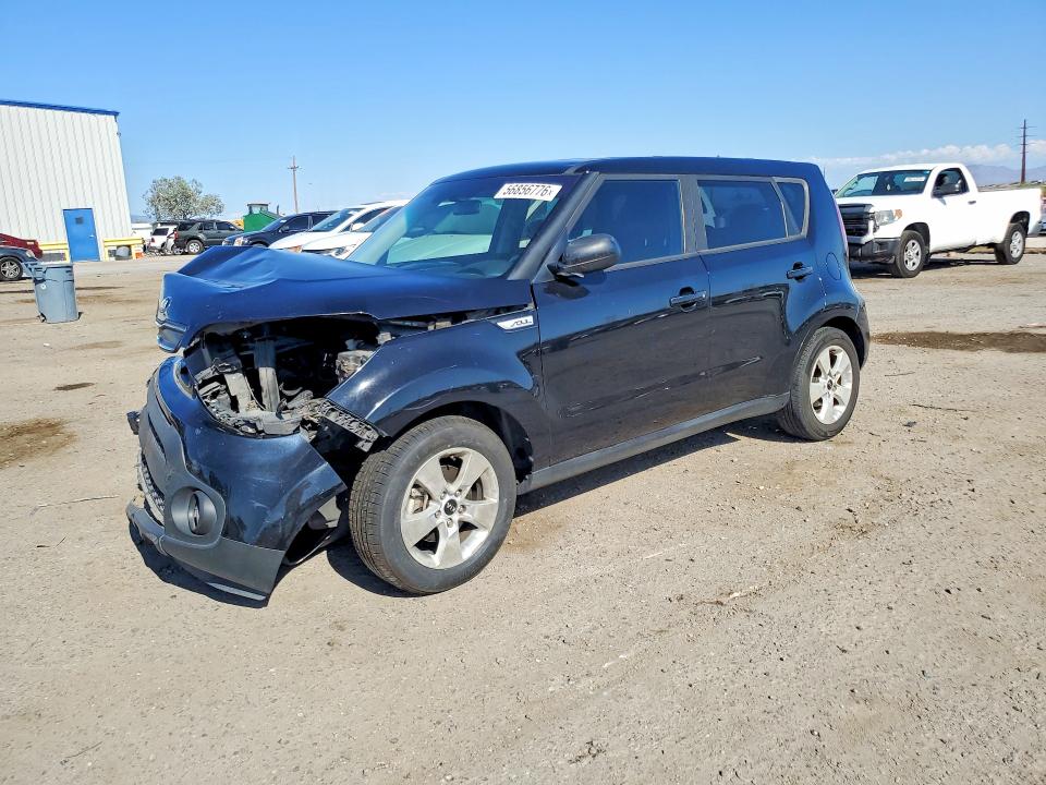 2017 Kia Soul VIN KNDJN2A27H7423615 COPART salvage auction — FRONT END, Az - Cert Of Title - Salvage, sold $1,100 on 2026-07-10 (photo 1)