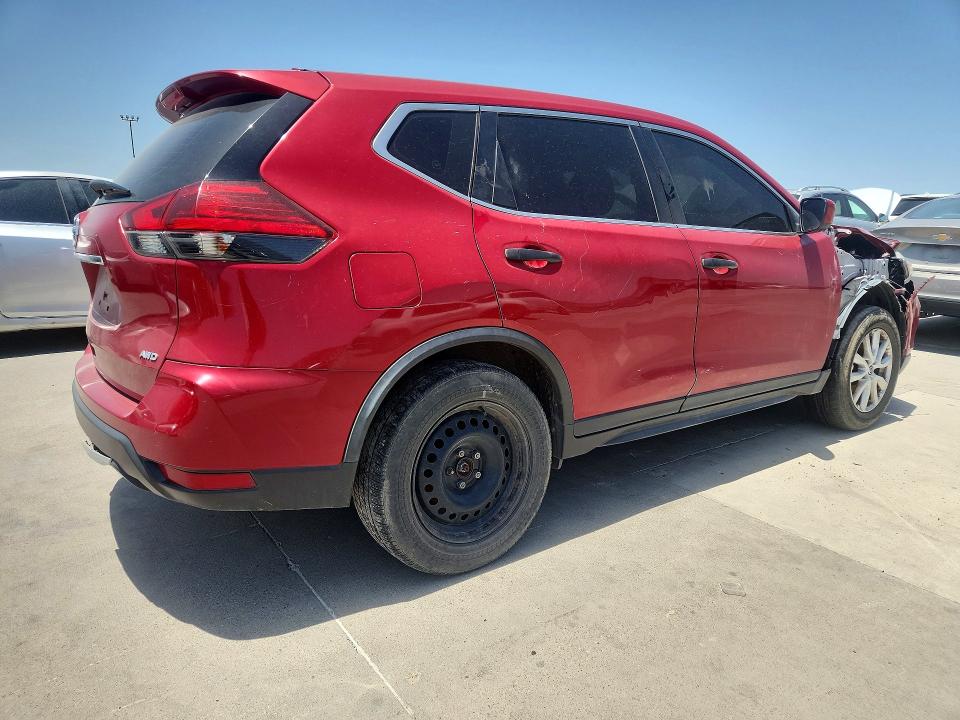 2017 Nissan Rogue VIN JN8AT2MVXHW265096 COPART salvage auction — FRONT END, Tx - Certificate Of Title (P), sold $1,800 on 2026-07-09 (photo 3)
