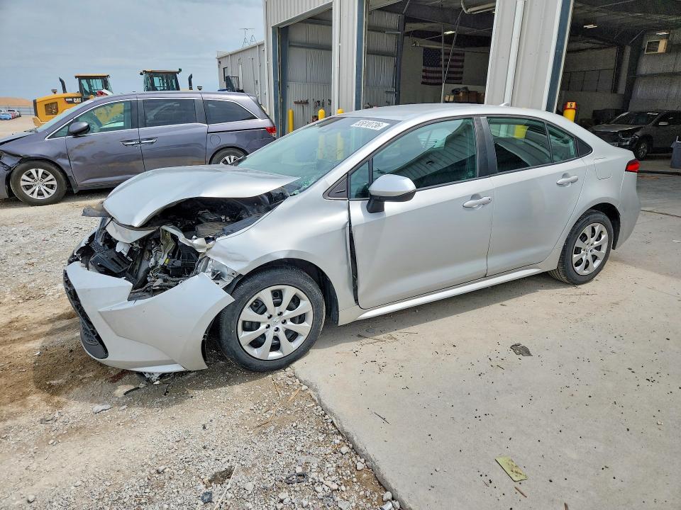 2021 Toyota Corolla VIN 5YFEPMAE7MP207239 COPART salvage auction — FRONT END, Ne - Cert Of Title-Salvage, sold $3,700 on 2026-07-07 (photo 1)