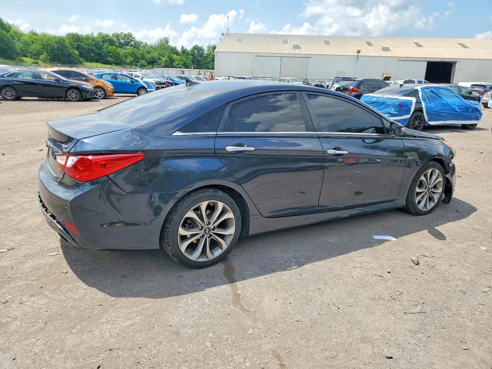 2014 Hyundai Sonata VIN 5NPEC4AB8EH845256 COPART salvage auction — SIDE, Pa - Certificate Of Salvage, sold $625 on 2026-07-06 (photo 3)