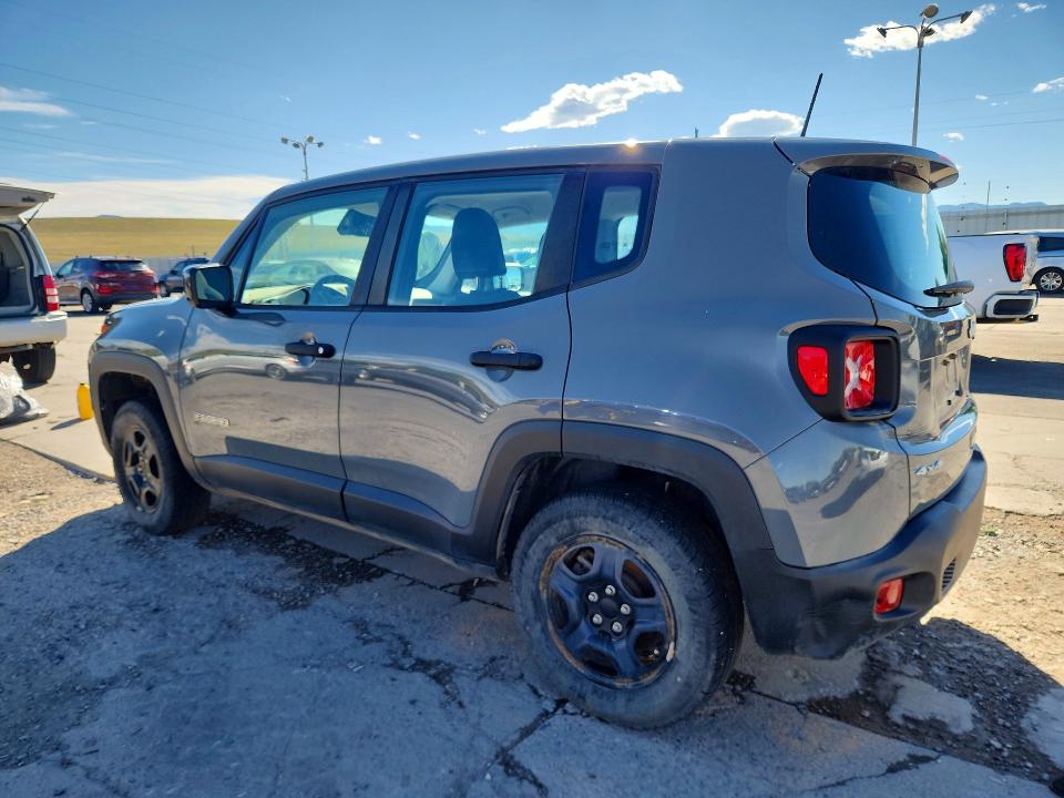 2021 Jeep Renegade VIN ZACNJDAB3MPM42763 COPART salvage auction — MECHANICAL, Co - Public - Salvage Title, sold $2,150 on 2026-07-20 (photo 2)