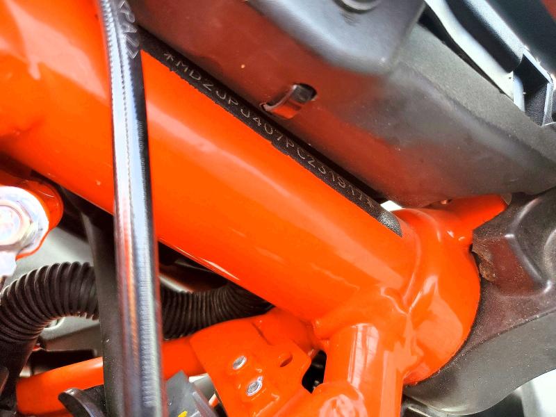 2023 Ktm 390 adventure VIN MD2JPJ407PC231917 COPART salvage auction — FRONT END, Sc - Cert Of Title-Salvage, sold $1,600 on 2026-07-27 (photo 9)
