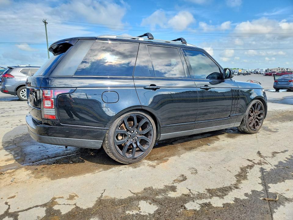 2016 Land rover RANGE ROVER VIN SALGS2EF3GA265963 COPART salvage auction — FRONT END, Tn - Salvage Certificate, sold $3,250 on 2026-07-27 (photo 3)