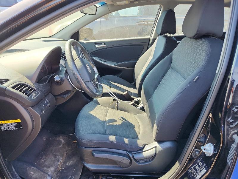2017 Hyundai Accent VIN KMHCT5AE4HU313659 COPART salvage auction — SIDE, On - Permit No Brand - Unfit, sold $1,050 on 2026-07-28 (photo 7)