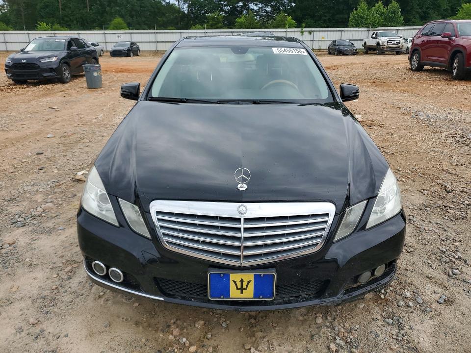 2010 Mercedes-benz E-klasse VIN WDDHF8HBXAA225372 COPART salvage auction — FRONT END, NC - SALVAGE CERTIFICATE OF TITLE, sold $475 on 2026-07-27 (photo 5)
