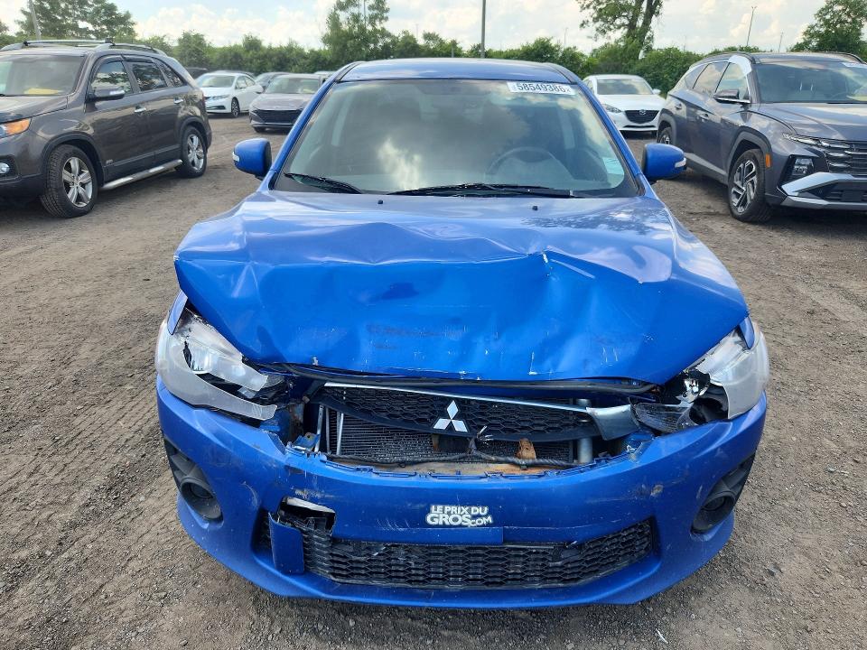 2016 Mitsubishi Lancer VIN JA32U2FU1GU600403 COPART salvage auction — FRONT END, Qc - Gravement Accidente, sold $300 on 2026-07-28 (photo 6)