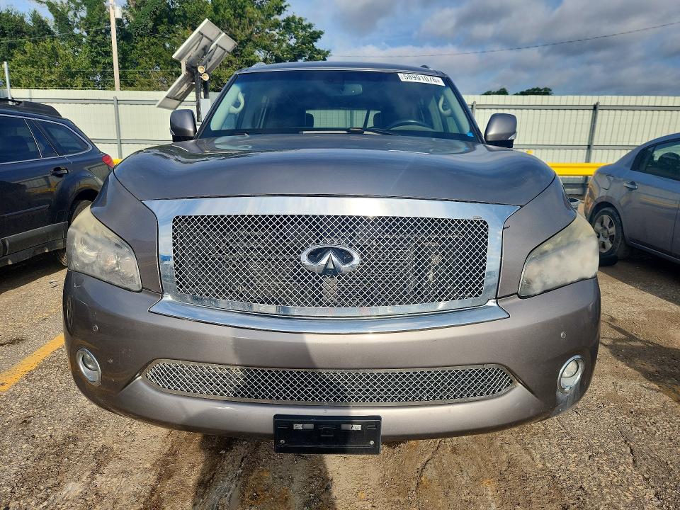 2013 Infiniti Qx56 VIN JN8AZ2NFXD9531411 COPART salvage auction — WATER/FLOOD, Ks - Certificate Of Title, sold $900 on 2026-07-22 (photo 5)