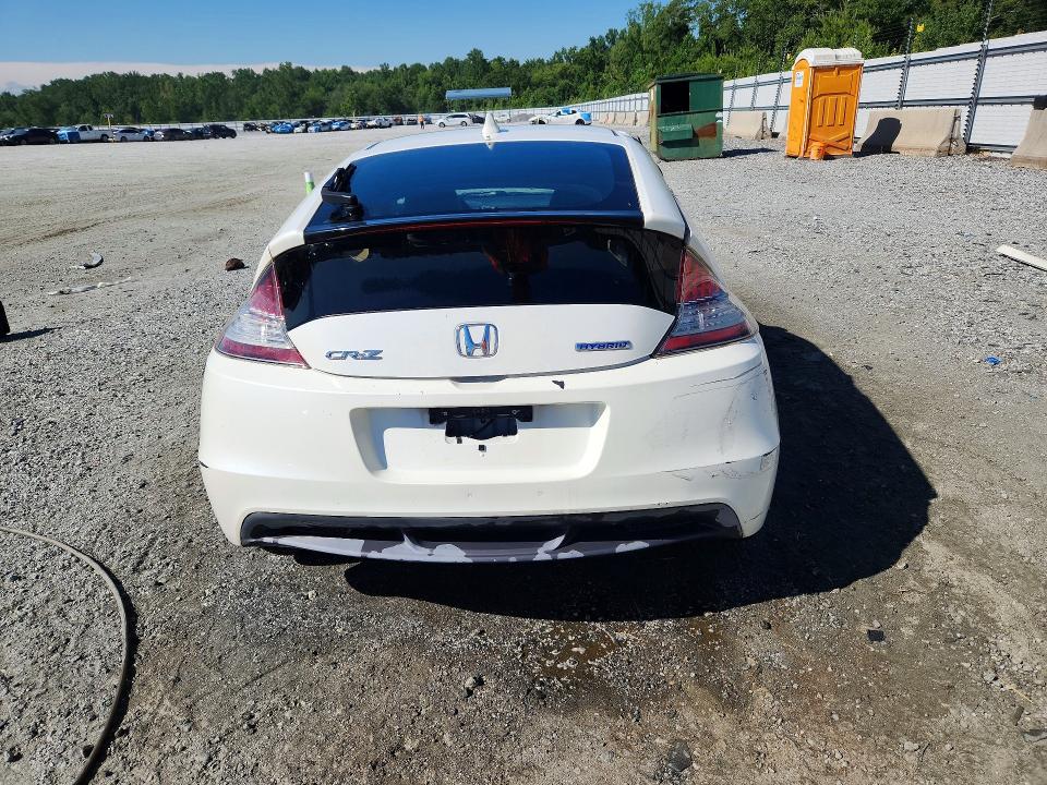 2011 Honda Cr-z VIN JHMZF1C62BS008277 COPART salvage auction — SIDE, SC - CERT OF TITLE-SALVAGE, sold $350 on 2026-07-27 (photo 6)