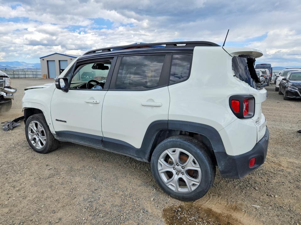 2020 Jeep Renegade VIN ZACNJBD12LPL73845 COPART salvage auction — FRONT END, MT - SALVAGE CERTIFICATE OF A VEHIC, sold $400 on 2026-08-04 (photo 2)