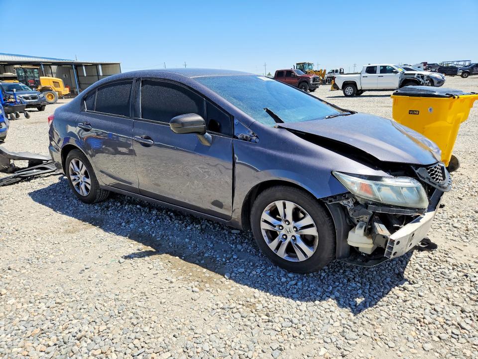 2014 Honda Civic VIN 19XFB2F52EE031459 COPART salvage auction — FRONT END, CO - PUBLIC - SALVAGE TITLE, sold $1,800 on 2026-07-09 (photo 4)